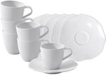 Villeroy & Boch Espressotasse "Espressotassen mit Untertassen Pura 50 ml 6er Set