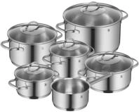 WMF Topf-Set "Provence Plus, Kochtopf Set mit Glasdeckel, sp&uuml;lmaschinengeeignet"