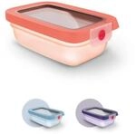 Emsa Frischhaltedose "oneClick" verschlossen mit nur 1 x Klick, 100% dicht, made in