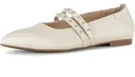 Ballerina GABOR "Eleganter Ballerina", Damen, Gr. 39, beige, Schuhe Ballerina