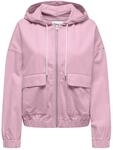 Parka ONLY "ONLKENZIE-SOFT LIFE L/S JACKET CC PNT", Damen, Gr. XS, roseate...