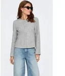 Kurzjacke ONLY "ONLSEDONA LIFE LIGHT FIT JACKET CC OTW", Damen, Gr. XL, light grau