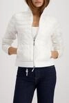 Monari Steppjacke "Jacke Stepp + Neopren" Neopren-Details, Regular Fit, Linker...