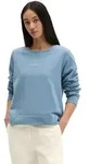 Sweatshirt MARC O'POLO "mit gepeachter Oberfl&auml;che", Damen, Gr. XXS, fall sky,