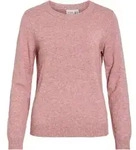 Rundhalspullover VILA "VIRIL O-NECK L/S KNIT TOP - NOOS", Damen, Gr. M,...