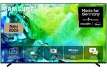 SAMSUNG QLED-Fernseher "GQ75QN80HAU", Energieeffizienz: E (A-G), titanschwarz,...