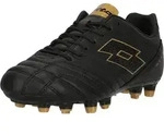 Fu&szlig;ballschuh LOTTO "Stadio 705", Herren, Gr. 43, schwarz, goldfarben,...