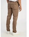 Chinos LINDBERGH "Chinos Relaxed Loose Fit", Herren, Gr. S, grau (dk stone),