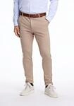 Stoffhose LINDBERGH "Stoffhose Slim Fit", Herren, Gr. 3XL, beige (sand mix),