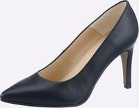 Pumps HEINE, Damen, Gr. 40, marine, Glattleder, Leder, Schuhe Pumps
