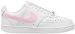 Sneaker NIKE SPORTSWEAR "Nike Court Vision Low", Damen, Gr. 40, wei&szlig;, pink foam,