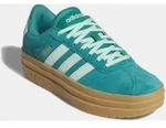 Plateausneaker ADIDAS SPORTSWEAR "VL COURT BOLD", Damen, Gr. 37, gr&uuml;n...