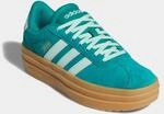 Plateausneaker ADIDAS SPORTSWEAR "VL COURT BOLD", Damen, Gr. 37, gr&uuml;n (equipment
