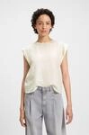 Shirtbluse BOSS ORANGE "Irnette Premium Damenmode", Damen, Gr. 36, wei&szlig; (open wei&szlig;