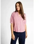 Klassische Bluse TOM TAILOR, Damen, Gr. 46, cozy pink, Web, Obermaterial: 100%