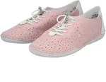 Slip-On Sneaker RIEKER, Damen, Gr. 36, ros&eacute;, sanftes wei&szlig;, Glattleder,...