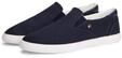 Slipper TOMMY HILFIGER "TH LOW PROFILE SLIP ON", Damen, Gr. 36, dunkelblau,