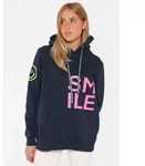 Zwillingsherz Hoodie ""Alissa"", Langarm, Kapuze, Neon-Details, Kordelzug,