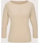 Longpullover MADELEINE "Feinstrickpullover Basic-Pullover mit Rollkante",...