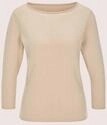 Longpullover MADELEINE "Feinstrickpullover Basic-Pullover mit Rollkante",...