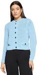 Strickjacke BETTY BARCLAY "Damen mit aufgesetzten Taschen", Damen, Gr. 36, powder