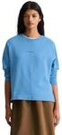 Sweatshirt MARC O'POLO DENIM "aus Organic Cotton", Damen, Gr. XXS, azure sky,