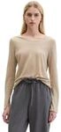 Strickpullover MARC O'POLO "mit Rundhalsausschnitt", Damen, Gr. L, beige...