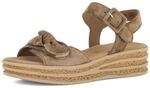 Plateausandaletten GABOR "Plateau Sandale", Damen, Gr. 35, beige (braun), Schuhe