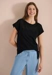 Cecil T-Shirt mit U-Boot-Ausschnitt
