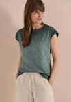 Cecil T-Shirt aus Jersey in Unifarbe