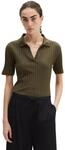 Poloshirt MARC O'POLO "mit TENCEL&trade; Modal", Damen, Gr. S, gr&uuml;n (mossy earth),