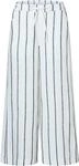 Leinenhose MAC "CALLIE cropped", Damen, Gr. 36, N-Gr, wei&szlig;, blau, Web,...