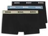 Trunk BOSS, Herren, Gr. M, 3 Stk., schwarz (schwarz 008), Jersey, Obermaterial:...