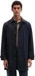 Kurzmantel MARC O'POLO "aus recyceltem Polyester", Herren, Gr. M, schwarz navy,