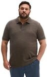 Poloshirt MARC O'POLO "aus weichem Boucl&eacute;-Jersey", Herren, Gr. 3XL, schwarz...