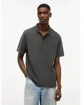 Poloshirt TOMMY JEANS "TJM REGULAR WASHED WAFFLE", Herren, Gr. 3XL, schwarz,...