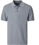 Poloshirt CASAMODA "CASAMODA Polo-Shirt uni", Herren, Gr. M, hellblau, 100%