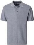 Poloshirt CASAMODA "CASAMODA Polo-Shirt uni", Herren, Gr. M, hellblau, 100%
