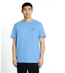 Kurzarmshirt TOM TAILOR, Jungen, Gr. XXL, surf blau, Single Jersey,...