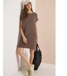 Sommerkleid CECIL, Damen, Gr. 3XL (48), US-Gr&ouml;&szlig;en, braun (urban taupe), Web,...