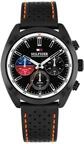 Chronograph TOMMY HILFIGER "Hudson", schwarz, rot, Armbanduhren, Herren,...
