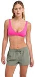 Badepants ROXY "Roxy Wave 2", Damen, Gr. L, gr&uuml;n (agave gr&uuml;n), Polyester, Badehosen