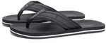 Zehentrenner TOMMY HILFIGER "HILFIGER PADDED BEACH SANDAL", Herren, Gr. 39,...