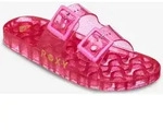 Sandale ROXY "KATTIE GLITTER", Damen, Gr. 41, sangria sunset, Synthetik,...