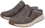 Clog RIEKER, Herren, Gr. 40, grau (braun), Lederimitat, Schuhe Clog,...
