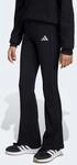 Leggings ADIDAS SPORTSWEAR "SEASONALS FLARED", M&auml;dchen, Gr. 140, N-Gr, schwarz