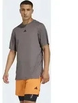 T-Shirt ADIDAS PERFORMANCE "D4T PRIMELIFT T", Herren, Gr. XXL, grau (charcoal),