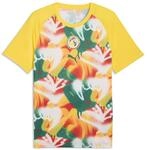 Trainingsshirt PUMA "Senegal Aufw&auml;rmtrikot Herren", Herren, Gr. S, pel&eacute; gelb wild