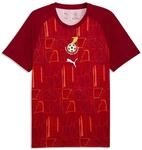 Trainingsshirt PUMA "Ghana Aufw&auml;rmtrikot Herren", Herren, Gr. S, schwarz...
