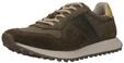 Sneaker BUGATTI "bugatti Sneaker Leder", Herren, Gr. 40, dunkelgr&uuml;n, Leder,...